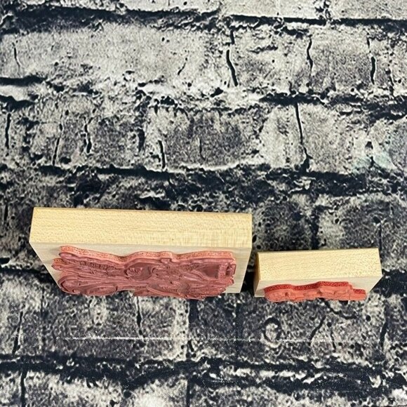 PSX K-1696 F-970 Mounted Rubber Stamps Butterflies, Roses and Cabbage Roses - Picture 7 of 11